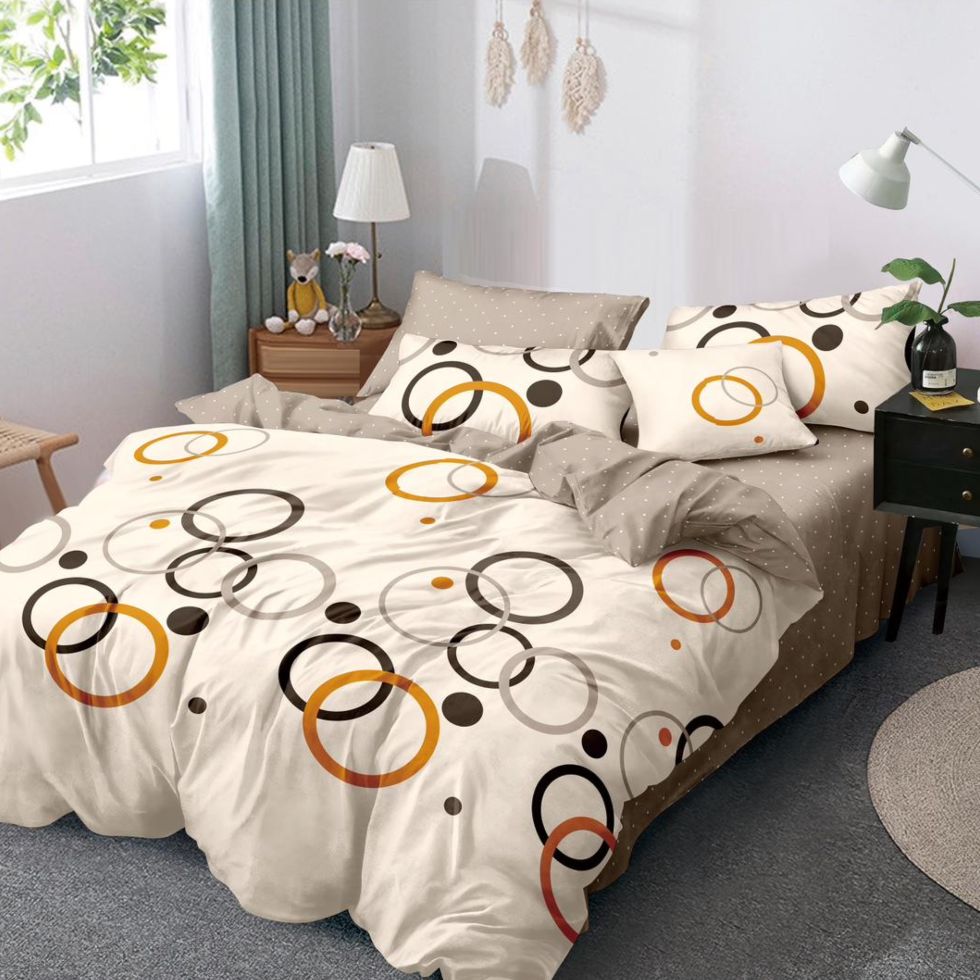 lenjerie crem cu cercuri lenjerie crem cu cercuri