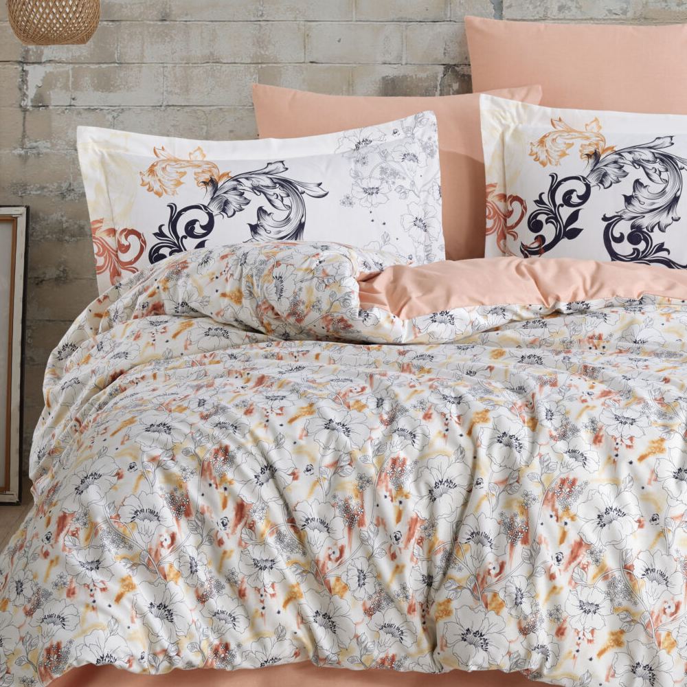 lenjerie bumbac poplin hobby fiesta somon aproape lenjerie bumbac poplin hobby fiesta somon aproape