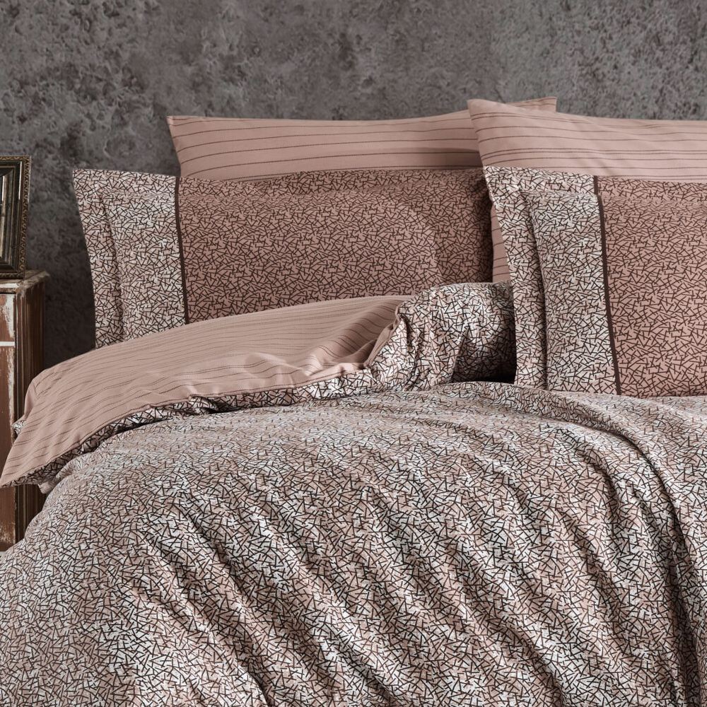 lenjerie bumbac poplin hobby silvana kahve aproape lenjerie bumbac poplin hobby silvana kahve aproape