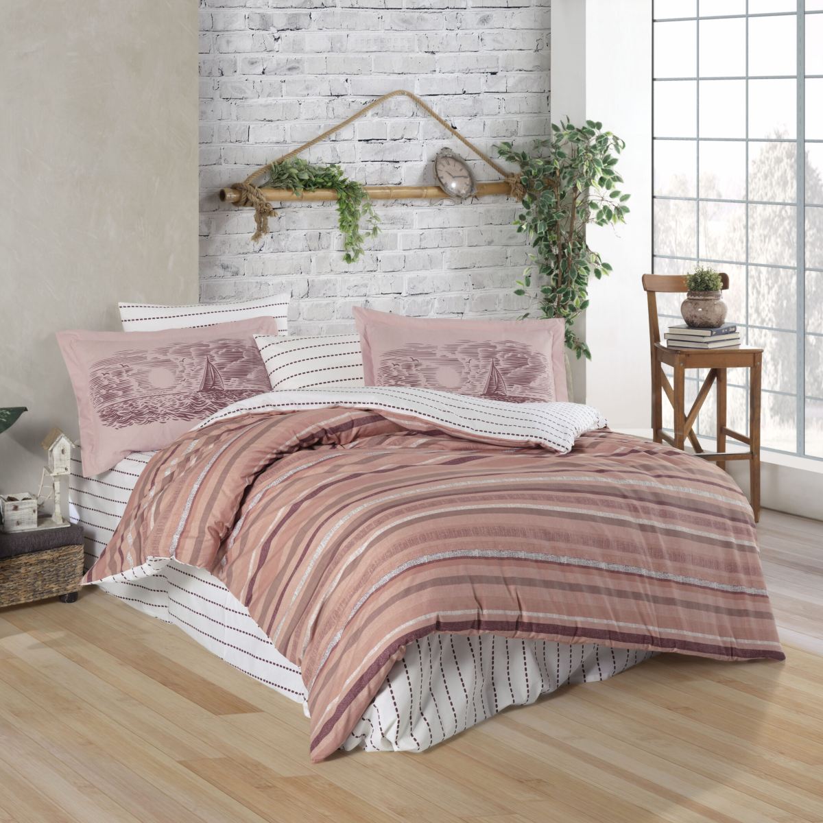 lenjerie bumbac poplin hobby talisa bronz lenjerie bumbac poplin hobby talisa bronz