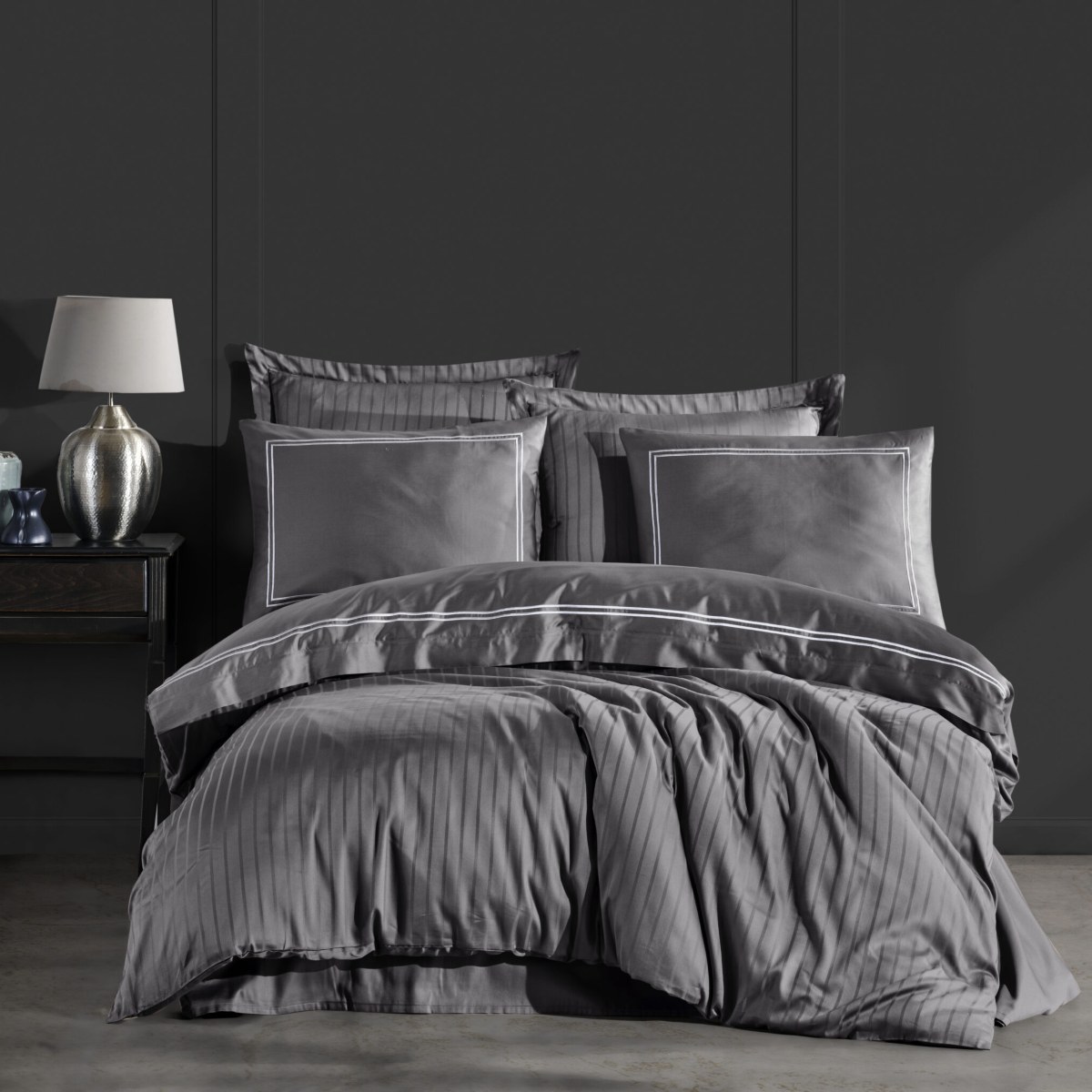 lenjerie de pat dantela home imge gri lenjerie de pat dantela home imge gri