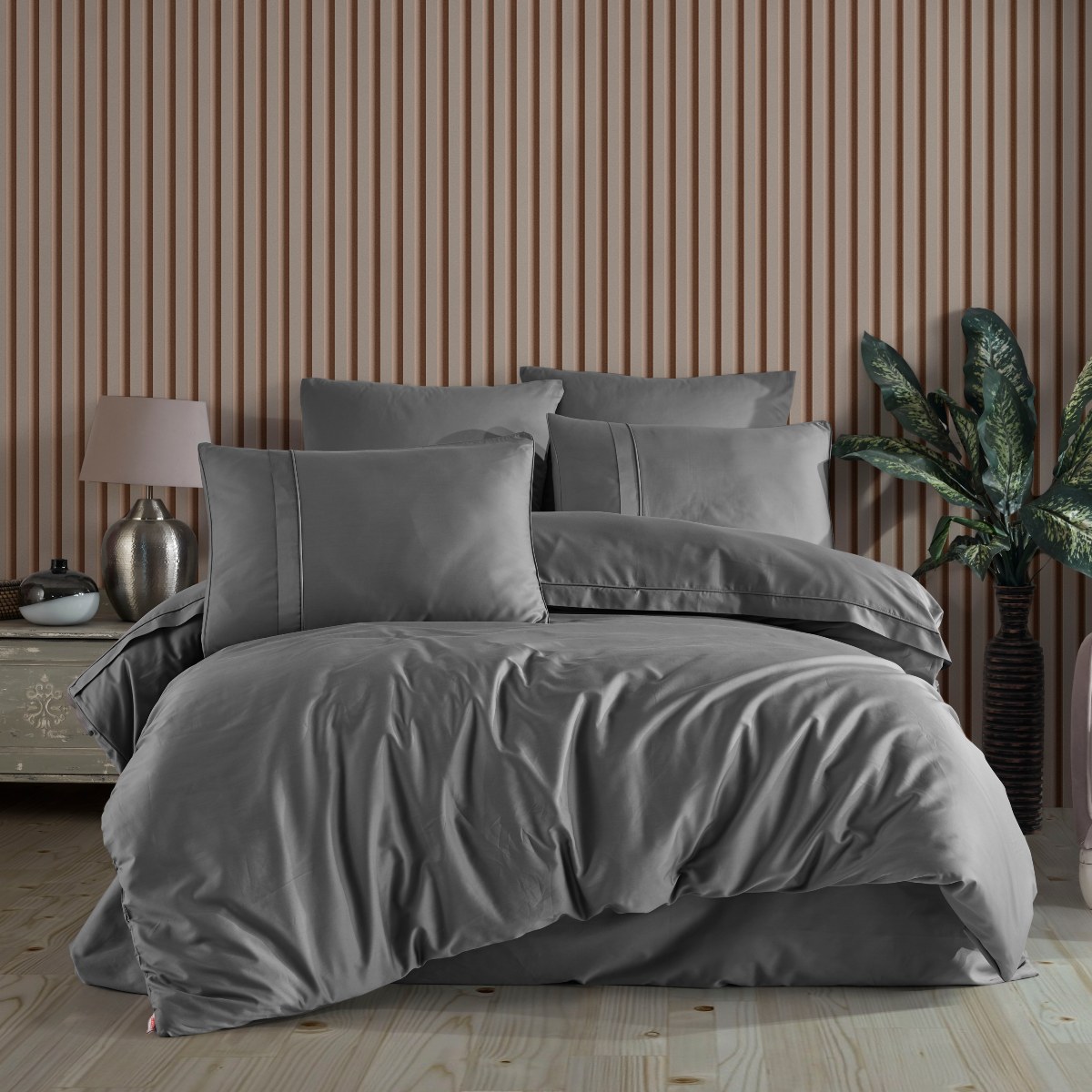 lenjerie hobby Plain - Gri lenjerie hobby Plain - Gri