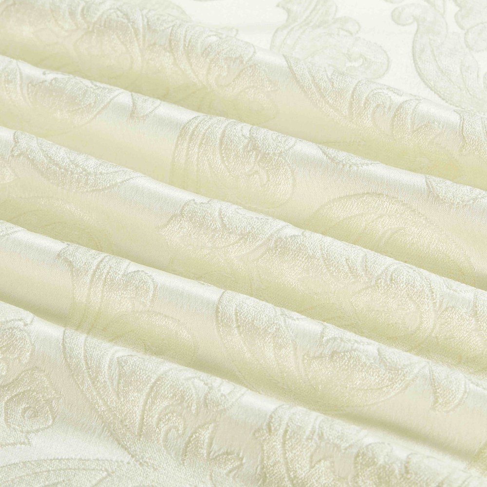 set luxury jacquard 7 piese crem material set luxury jacquard 7 piese crem material