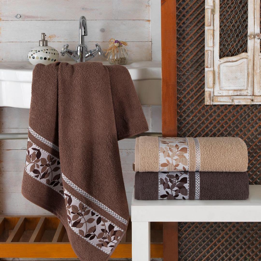 set 3 prosoape 50x90 - maro set 3 prosoape 50x90 - maro