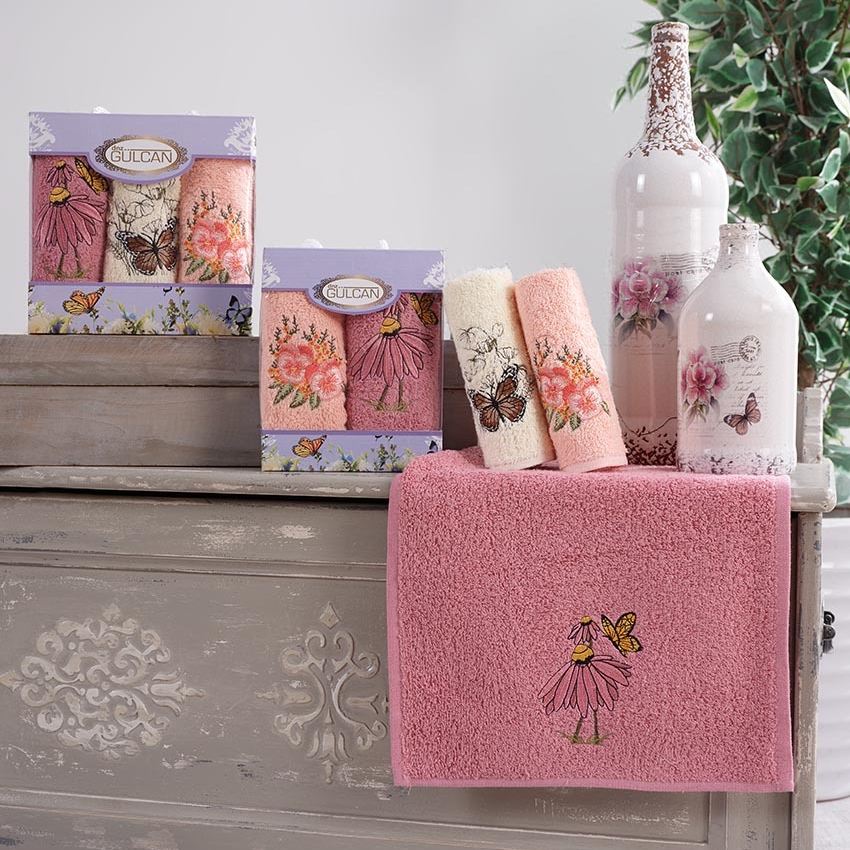 set prosoape bucatarie orhidee set prosoape bucatarie orhidee