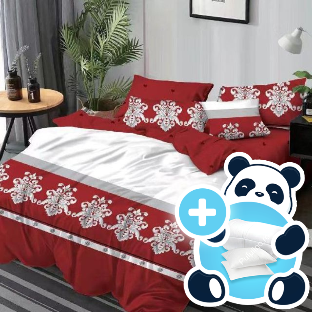 Rosu gri ornamente Rosu gri ornamente