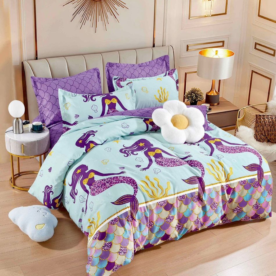 lenjerie mov cu sirene lenjerie mov cu sirene