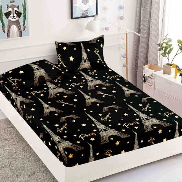 husa finet neagra cu turnul eiffel