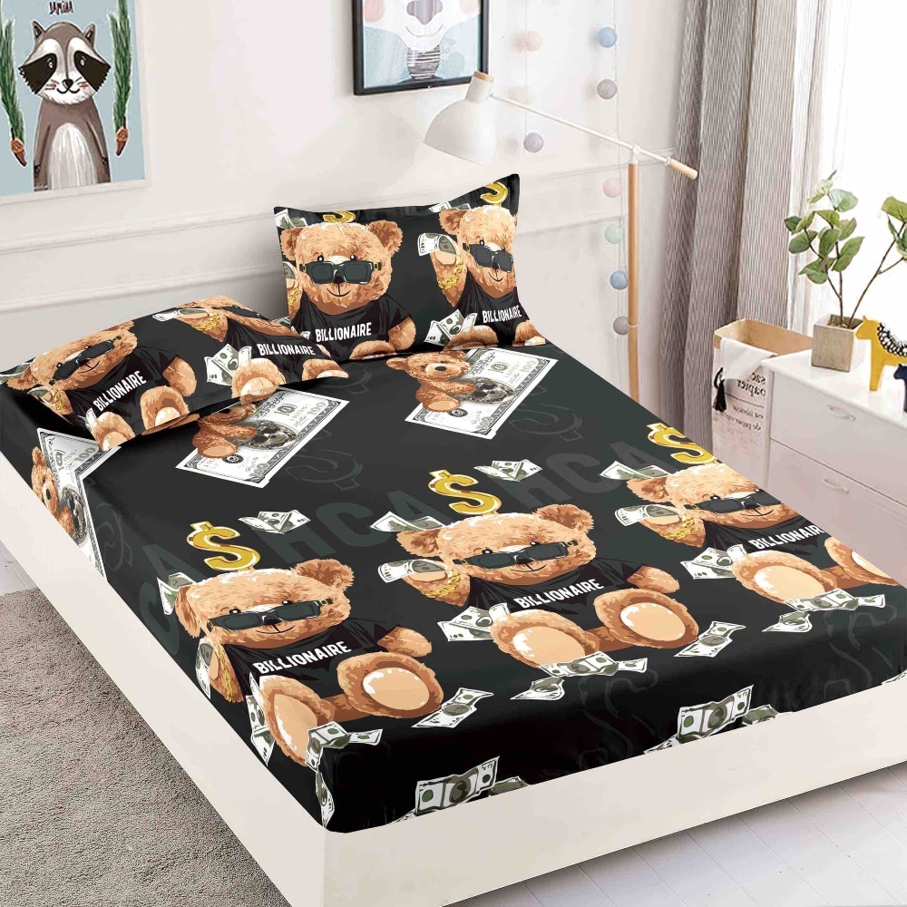 husa finet neagra cu ursul bilionaire husa finet neagra cu ursul bilionaire