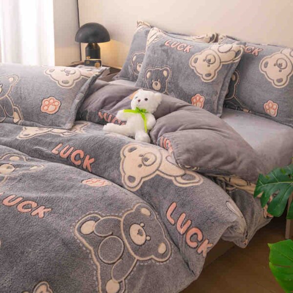 lenjerie cocolino cu elastic cu ursuleti aproape