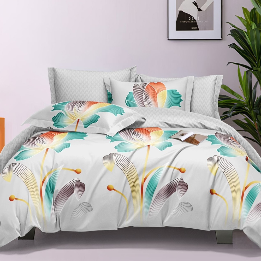 lenjerie gri cu culori