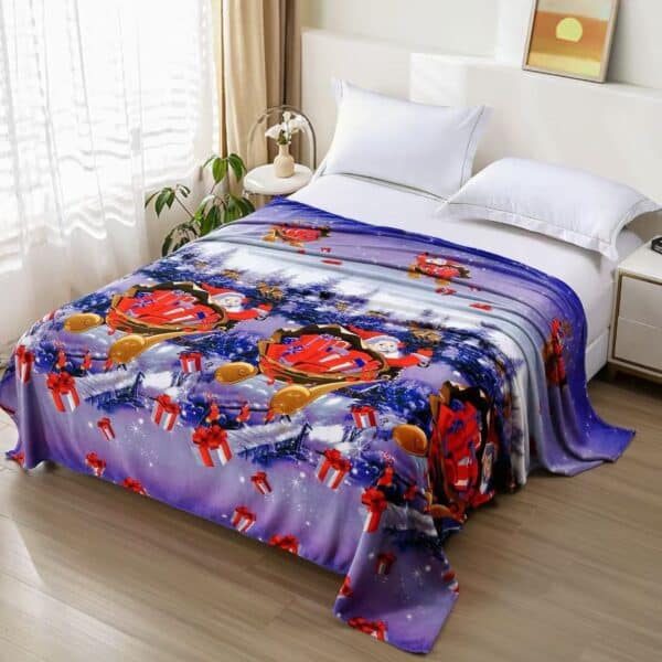 patura cocolino de craciun violet