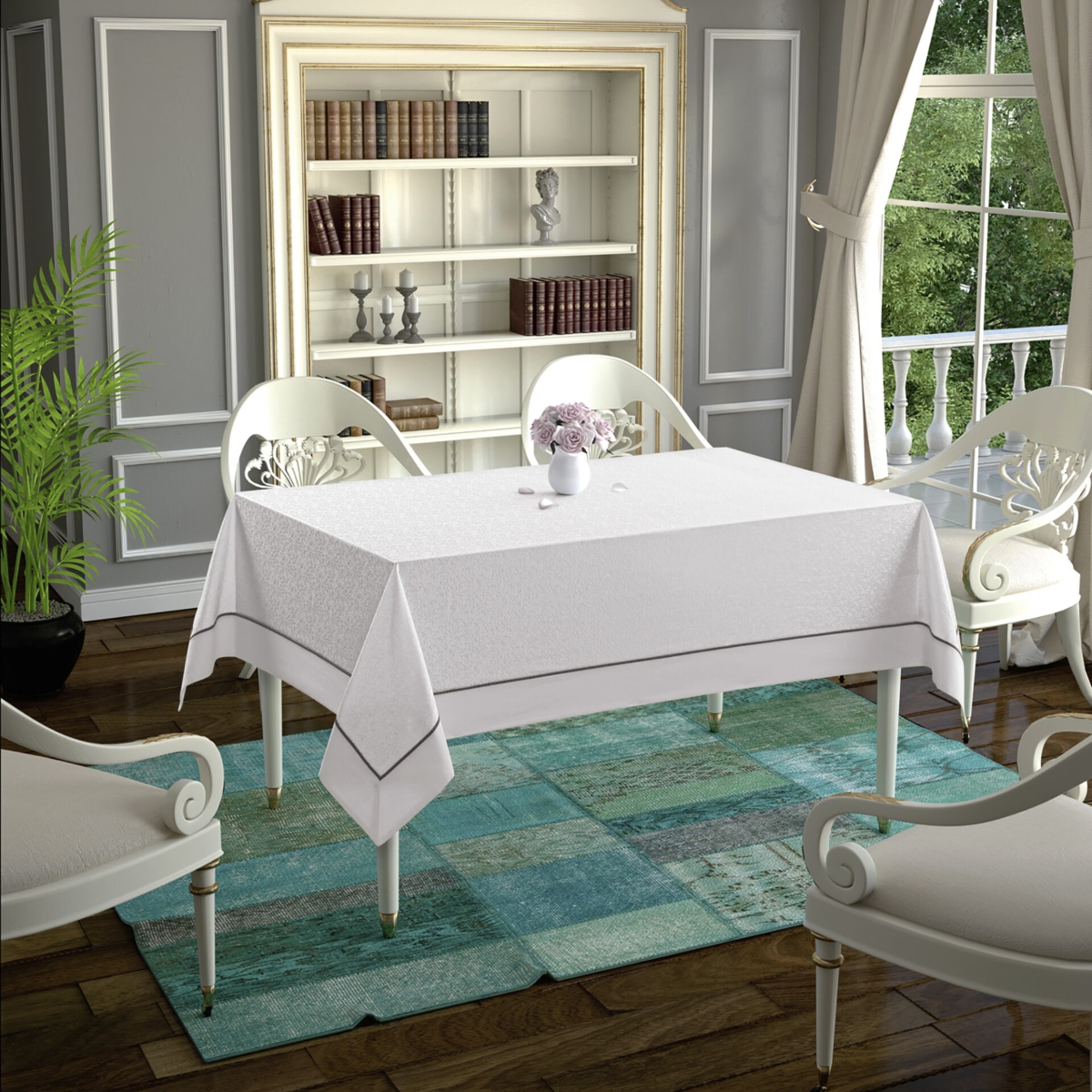 fata de masa daisy alb fata de masa daisy alb