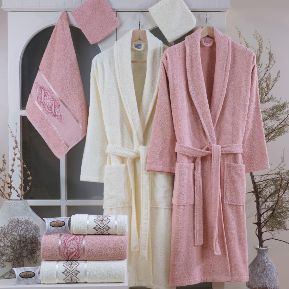 set halate crem somon 8 piese set halate crem somon 8 piese