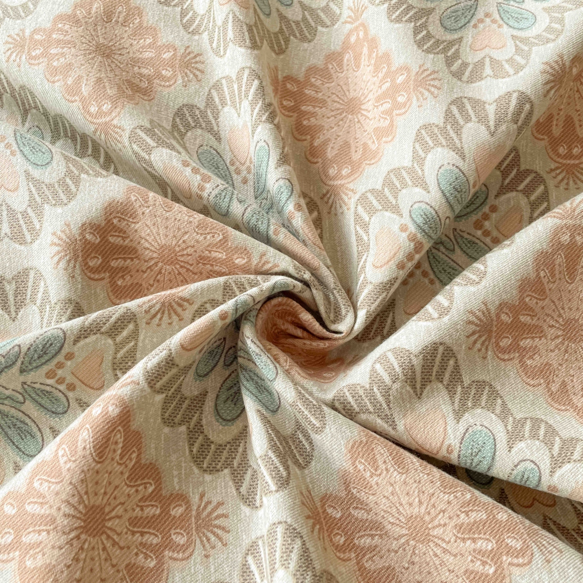 lenjerie la cutie din finet gri portocalie cu ornamente material lenjerie la cutie din finet gri portocalie cu ornamente material