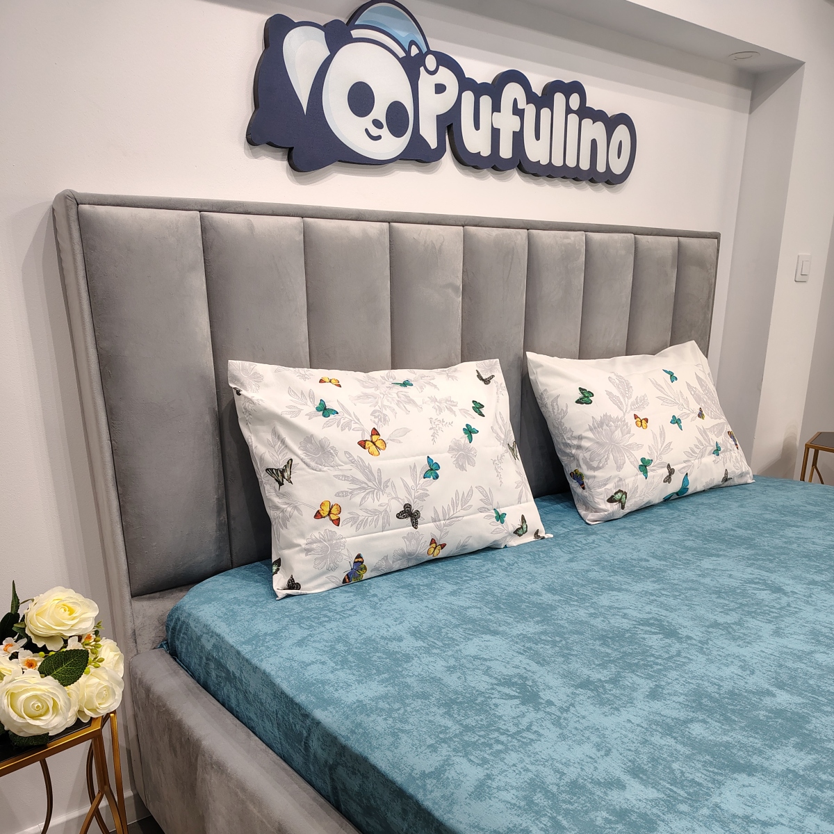 Cearceaf pat Lenjerie de Pat din Bumbac Ranforce PUF189953 Cearceaf pat Lenjerie de Pat din Bumbac Ranforce PUF189953