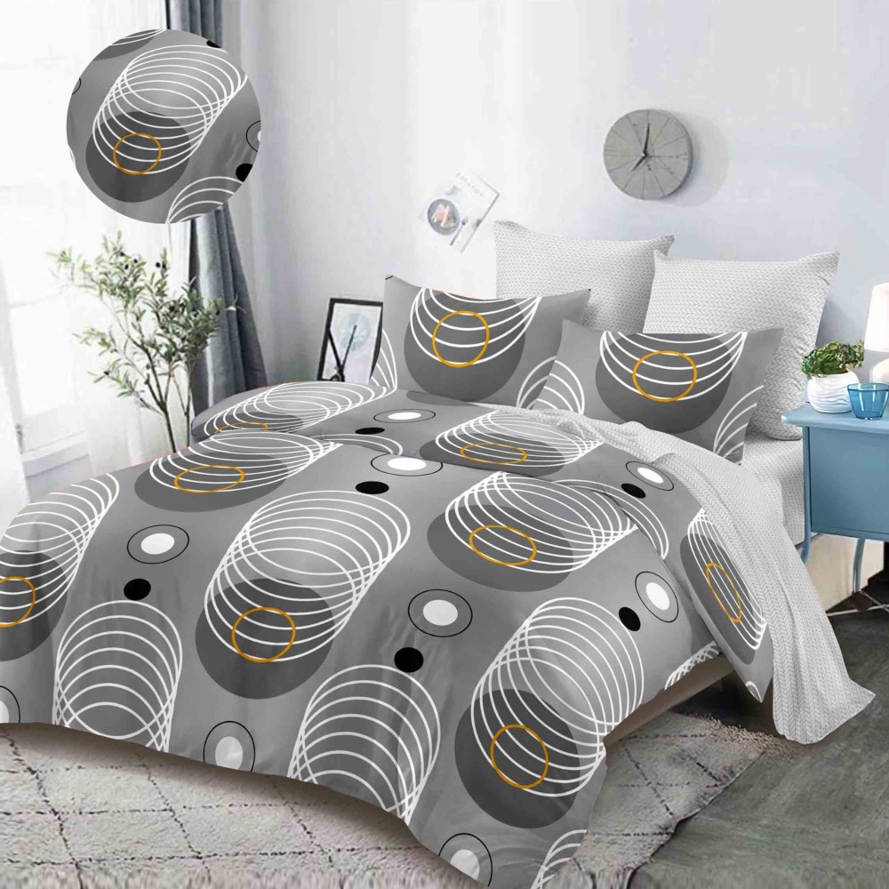 lenjerie gri cu arcuri lenjerie gri cu arcuri