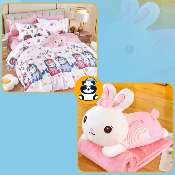 lenjerie 1 persoana + jucarie