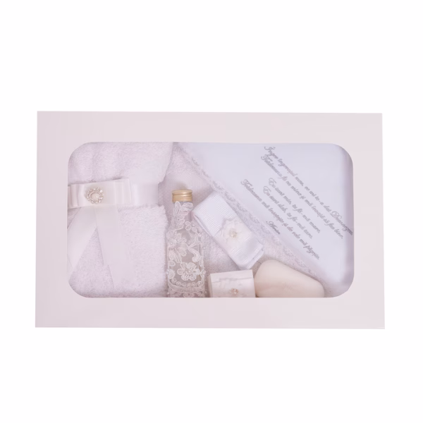 Trusou Botez Alb Imaculat