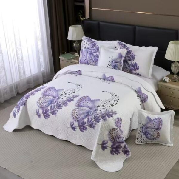 cuvertura crem maro cu patratele traditional