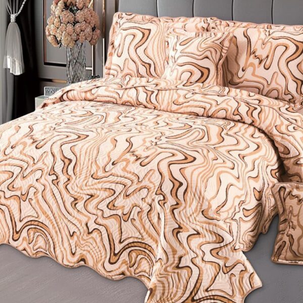 cuvertura crem bej abstract