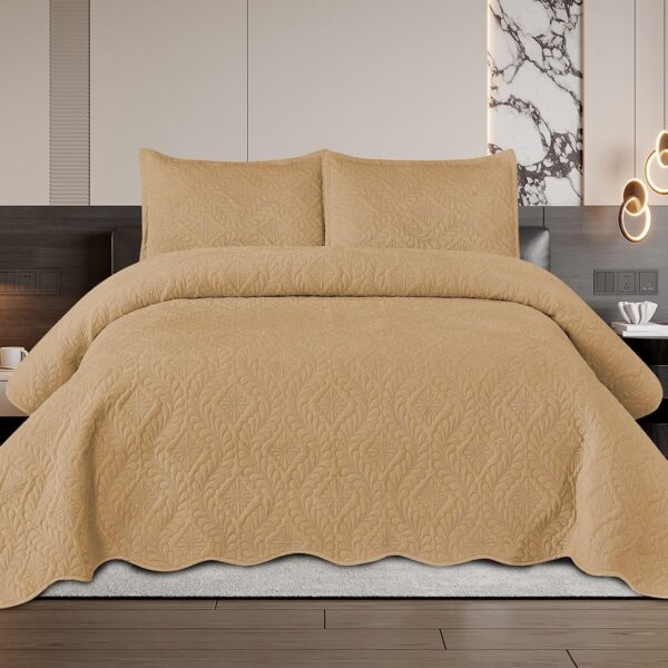 cuvertura catifea bej east comfort