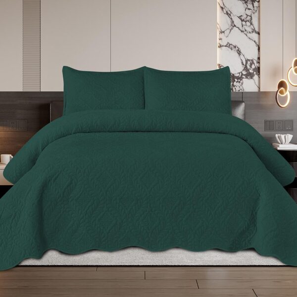 cuvertura catifea verde smarald east comfort