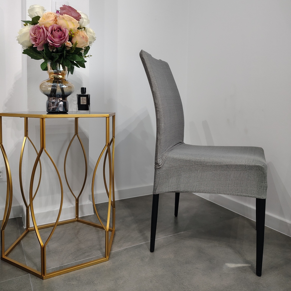 husa de scaun gri (1) husa de scaun gri