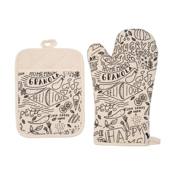 set bucatarie 2 PIESE - HR-KS2-BEJ