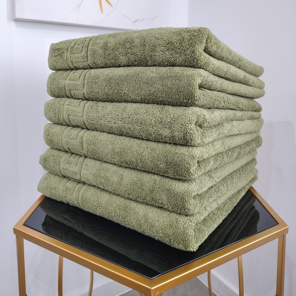 Set 6 prosoape grecesti Kaki profil Set 6 prosoape grecesti Kaki profil