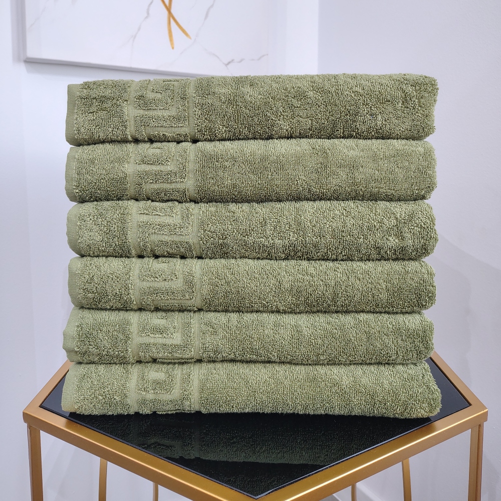Set 6 prosoape grecesti Kaki Set 6 prosoape grecesti Kaki