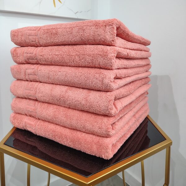 Set 6 prosoape grecesti portocaliu profil