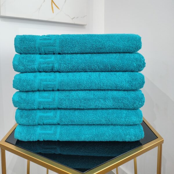 Set 6 prosoape grecesti turcoaz