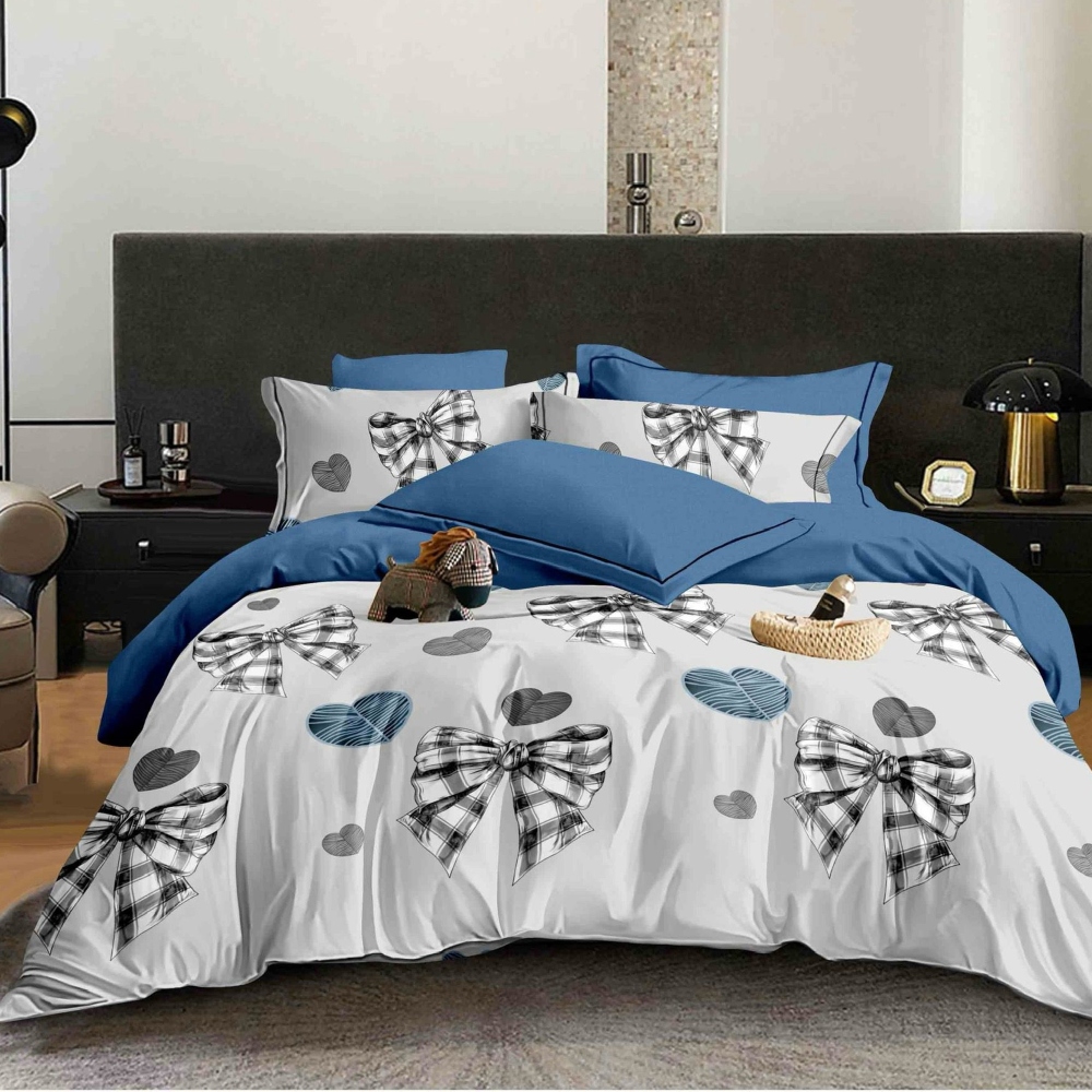 lenjerie de pat alba cu fundite lenjerie de pat alba cu fundite