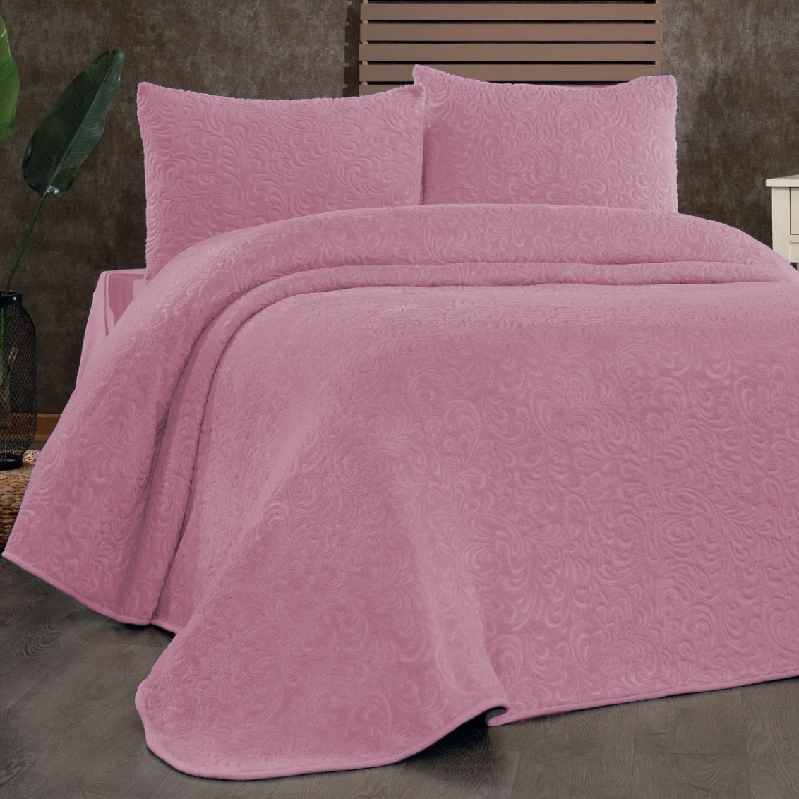 patura embosata roz pudra + 2 fete de perna patura embosata roz pudra + 2 fete de perna