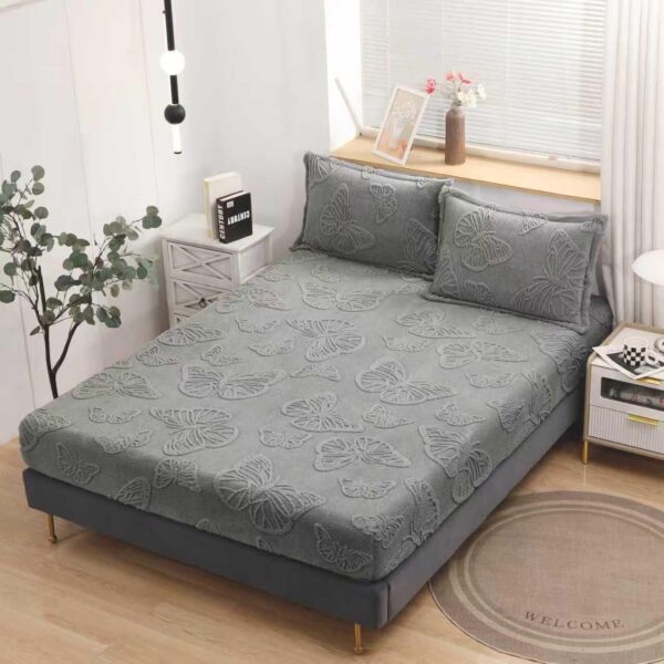 Husa Cocolino cu Fluturi Gri Inchis