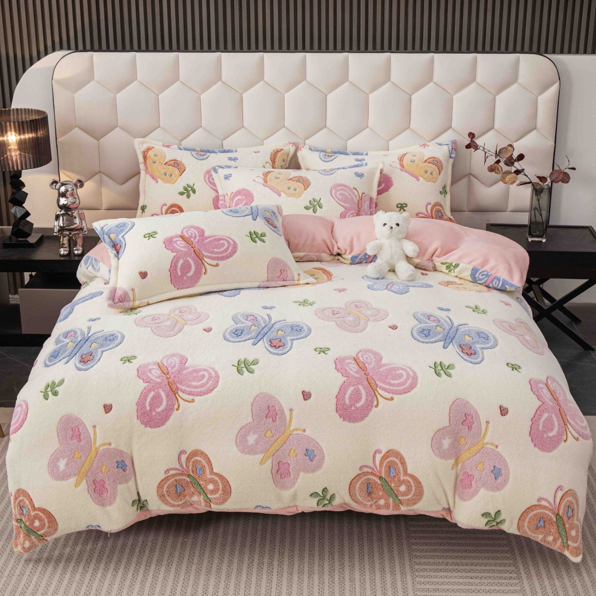 lenjerie cocolino cu elastic cu fluturi colorati lenjerie cocolino cu elastic cu fluturi colorati