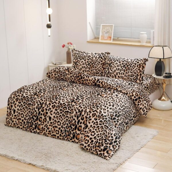 lenjerie de pat cocolino animal print
