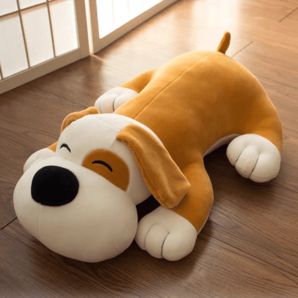 set jucarie plus si patura catelus - bej