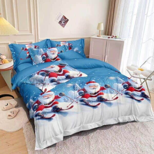 Lenjerie de Craciun Santa s Adventure